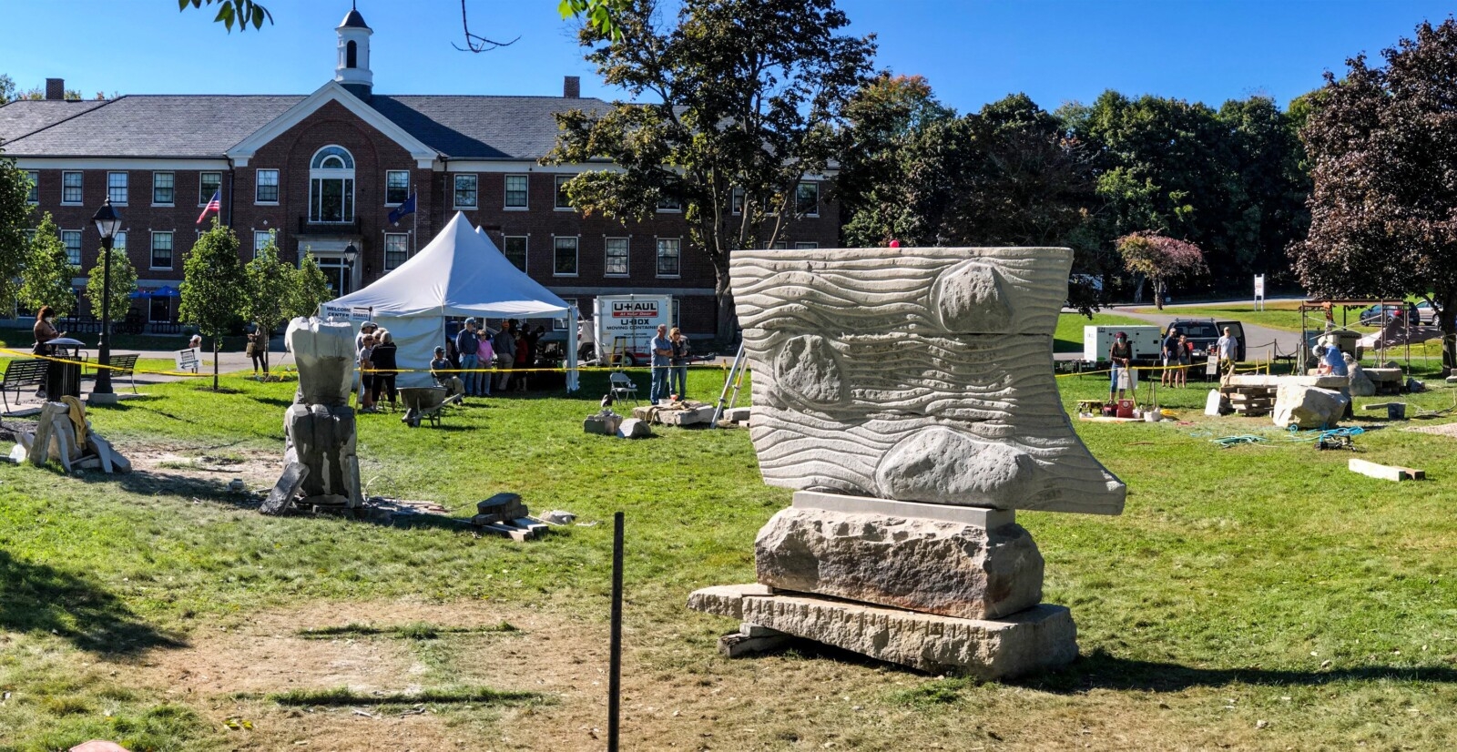 Fundraiser underway to purchase 2 sculptures from Hallowell Granite