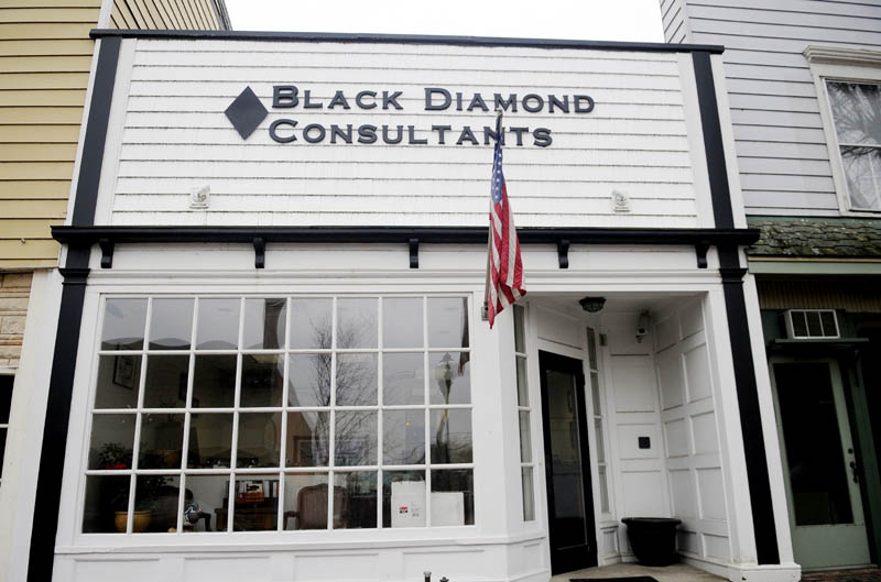 BLACK DIAMOND: Black Diamond Consultants plans to relocate from offices on Water Street in Gardiner to an office building the firm will erect at Libby Hill Business Park in the city.