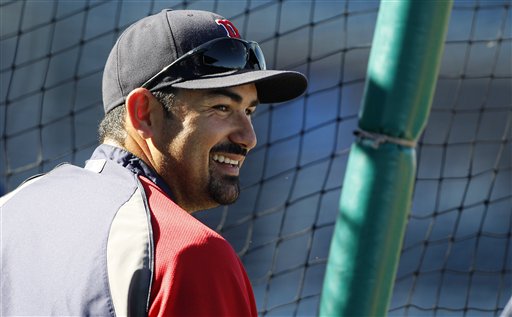 The Boston Red Sox agreed to terms on a seven-year, $154 million contract with first baseman Adrian Gonzalez. The Red Sox announced the deal at a press conference Friday.