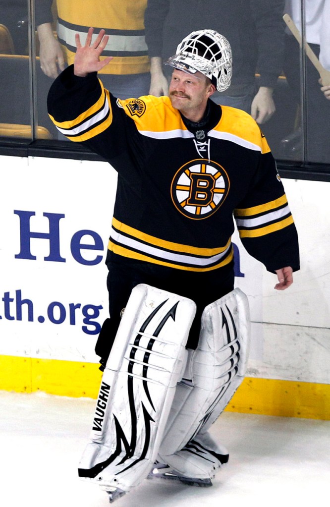 QUITE A REBOUND: Boston Bruins goalie Tim Thomas missed the playoffs last season with a left hip injury. He returned this season and led the NHL in goals against, save percentage and winning percentage to lead the Bruins back to the postseason.