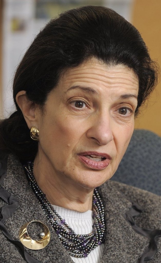 Sen. Olympia Snowe: The legislation "strikes a balance between the sanctity of a funeral service and the right to free speech."