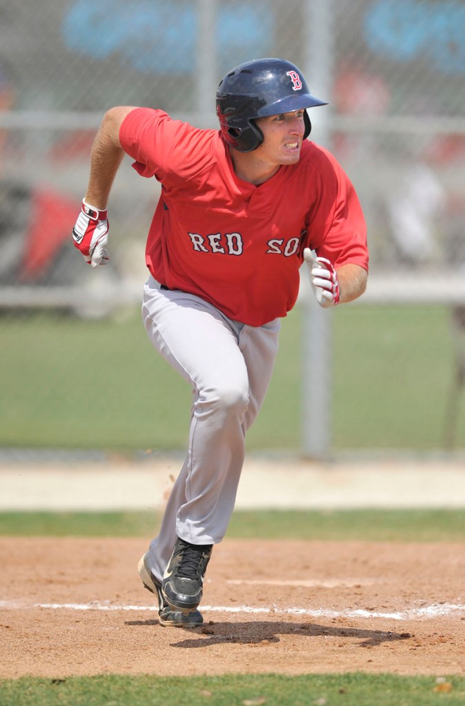 SUCCESS STORY: Mitch Dening, 22, was signed as a 17-year-old out of Toowoon Bay, Australia. Now Dening will enter the season as the fourth outfielder for the Portland Sea Dogs, waiting for his chances.