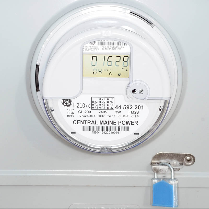 The Public Utilities Commission has rejected a request from petitioners to re-examine CMP's process for choosing smart meters. This is one of them that was recently installed in Augusta.