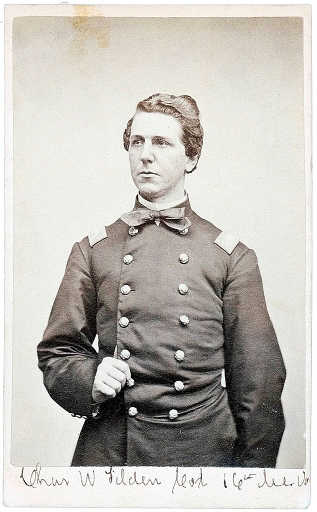 Col. Charles Tilden was the 16th Maine Regiment’s commander.