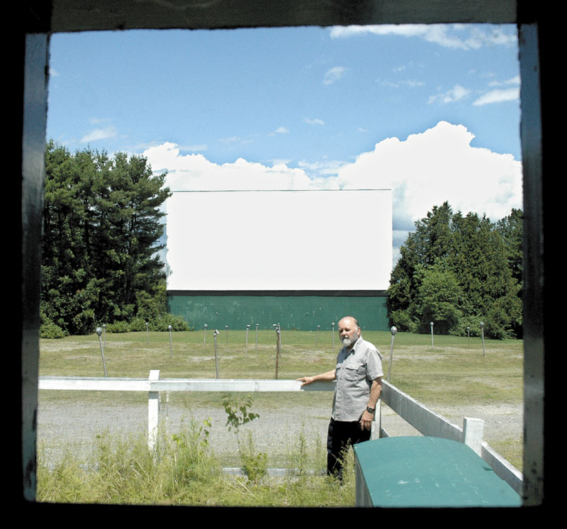 PICTURE SHOW: The Skowhegan Drive-In, where Doug Corson was worked the summers as manager for 30 years, will show the movie "Tank Girl" Thursday night as part of the Maine International Film Festival.