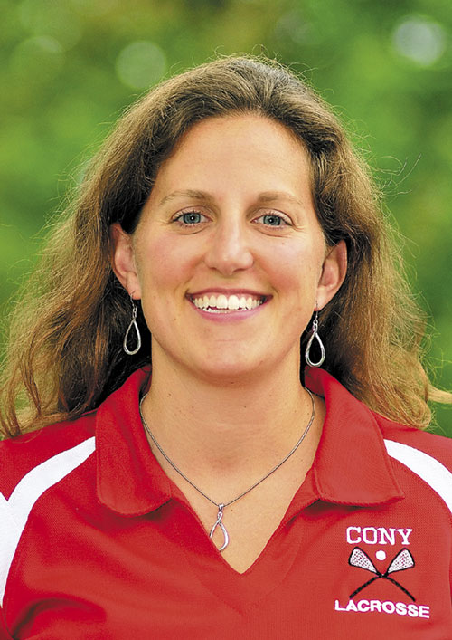 Morning Sentinel/Kennebec Journal Girls Lacrosse Coach of the Year Gretchen Livingston