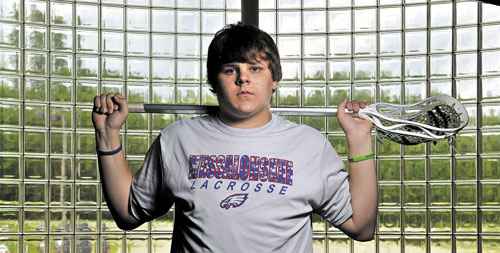 Morning Sentinel Boys Lacrosse Player of the Year Nate DelGiudice