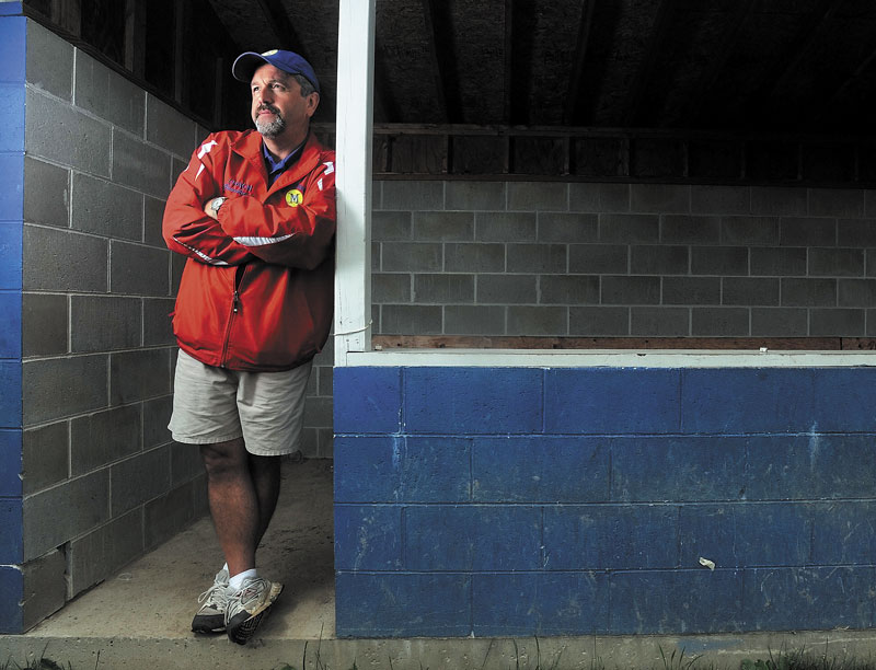 LEADING MAN: Messalonskee’s Leo Bouchard is the Morning Sentinel Softball Coach of the Year.