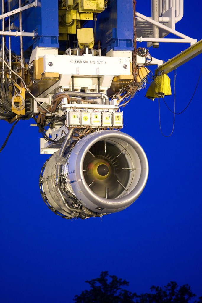 SAVING GAS AND MONEY: The newly designed LEAP turbofan engine was tested recently. The lower weight is helping the engine provide a 15 percent reduction in fuel consumption and well as a 15 percent reduction in carbon emissions.