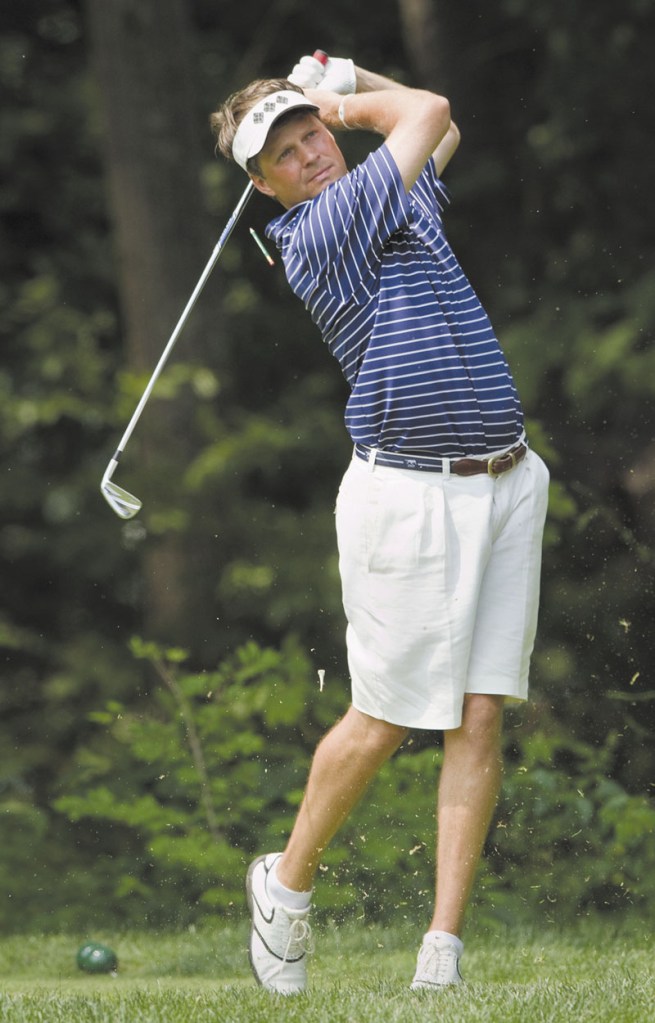 GOOD START: Jason Gall shot a 1-under 69 and is tied for second with Ryan Gay at the Maine Amateur Championship after Tuesday’s first round at the Portland Country Club in Falmouth.