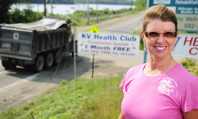 Owner Sharon Roy is running a construction special at the KV Health Club in Farmingdale.