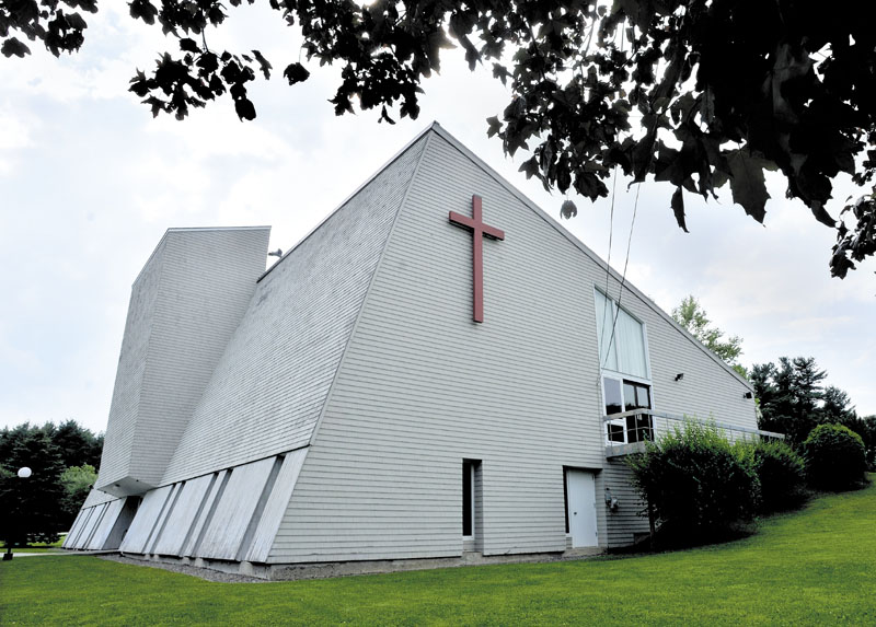 A proposal to close St. Andrew Church on St. Andrew Street in Augusta, seen in this photo, and St. Leo Church on Route 126 in Litchfield and sell the two properties is being sent to the Roman Catholic Bishop today.