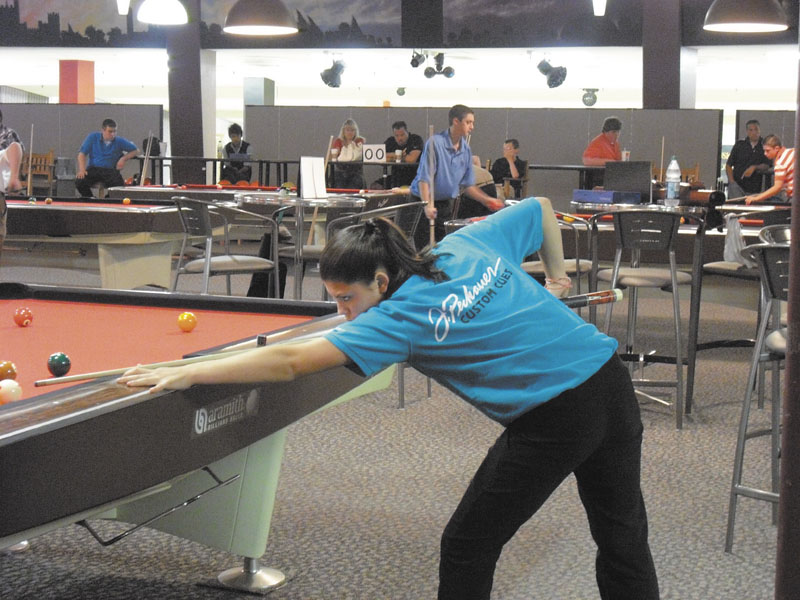 FINALLY, THE BEST: Taylor Reynolds, 14 of Winslow, won the Billiard Education Foundation’s Junior National Championship in the 14-under girls division recently. Reynolds had finished second in tournament the previous three summers. June 2011