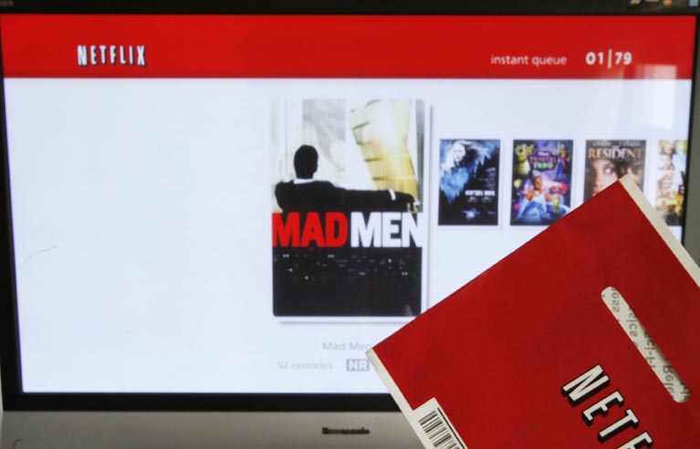 Netflix subscribers will be able to use both services under one account and one password, CEO Reed Hastings now says.