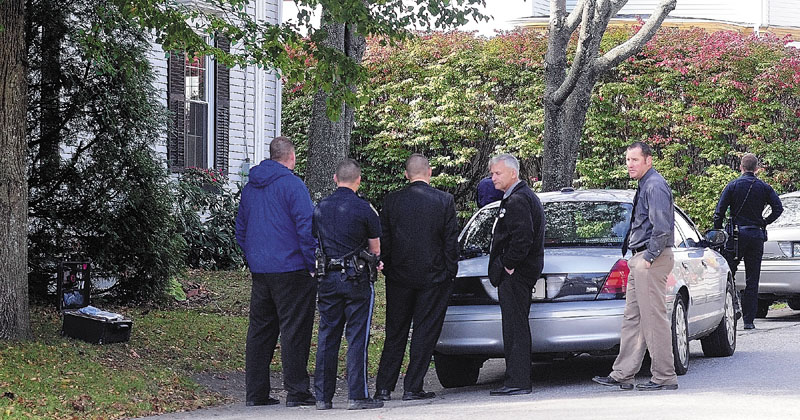 BREAK-IN: Augusta and State Police responded to a Wednesday morning burglary at 54 Green St., at corner of Melville Street, Wednesday morning in Augusta.