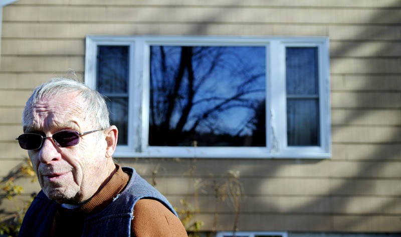 LONGTIME AUGUSTA RESIDENT: Kenneth Bonsant, 78, is losing his home on Old Belgrade Road to make way for road improvements near a new regional hospital.