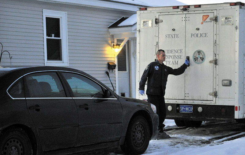 ONGOING: Investigators with Maine State Police were back at the Waterville home of 20-month-old Ayla Reynolds on Monday.
