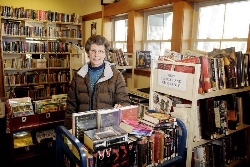 LOOKING FOR A LARGER SPACE: Friends of the Belgrade Public Library president Judy Johnson.