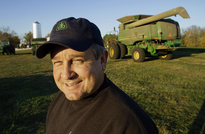 Central Illinois farmer Dale Hadden says his family farm near Jacksonville is doing especially well this year for a number of reasons and will use the opportunity to funnel some of the profits into new machinery and paying off some land.
