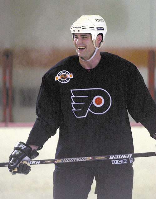 COMING BACK: Former Philadelphia star Eric Lindros was an MVP, a captain and led the Flyers to the Stanley Cup finals. For the first time in 10 years, Lindros returns wearing a Flyers sweater, leading them in the Winter Classic alumni game.