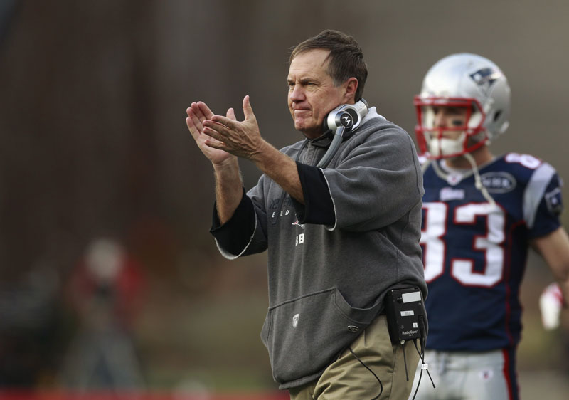 NOT MUCH TO CLAP ABOUT: New England Patriots head coach Bill Belichick was not thrilled with his team’s performance in the fourth quarter of their 31-24 win over the Indianapolis Colts. At one point in the game, New England led 31-3.