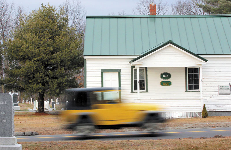 The Belgrade Historical Society wants to restore the 1815 Town Meeting House on Cemetery Road.