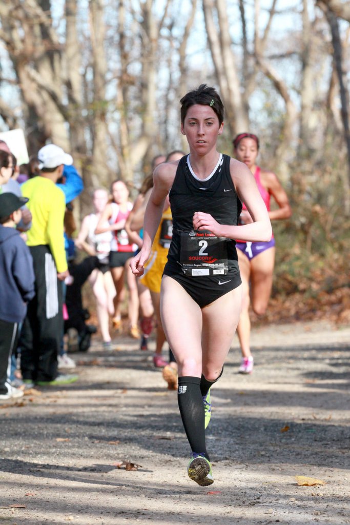 Ronn Blaha Photo Abbey Leonardi of Kennebunk is the first Maine runner to qualify for the Foot Locker national championships three times.