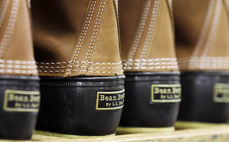 ICONIC: L.L. Bean boots in Brunswick.