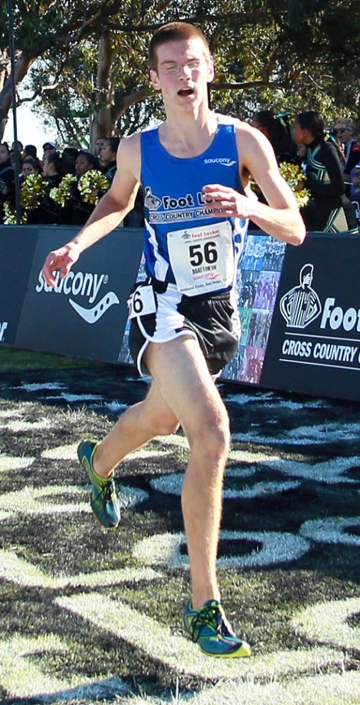 Matt McClintock of Madison High became the first Maine boy since Ben True in 2003 to achieve all-America status at the Foot Locker nationals. 2011 Footlocker Cross Country Finals FootLocker XC FootLocker CC running track and field track + field athetics