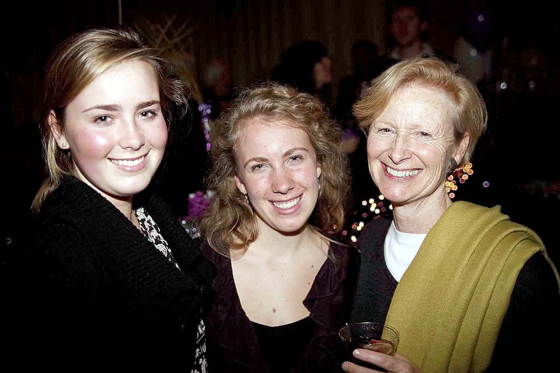 From left, Maggie and Emma Chandler, and Ronda Faloon.
