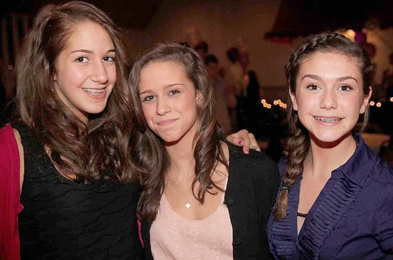 From left, Maia Steinberg, Alex McCown and India Languet.