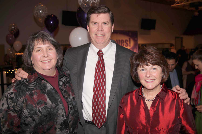 From left, Maria and Chuck Hays and Trish Bullock.