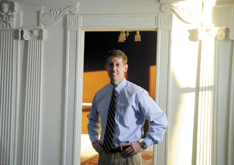 Walter McKee is renovating a house on Green Street in Augusta for his solo litigation practice.