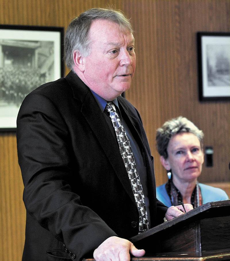 Eric Haley, Alternative Organization Structure 92 superintendent, urged rethinking of state budget cuts on Thursday.