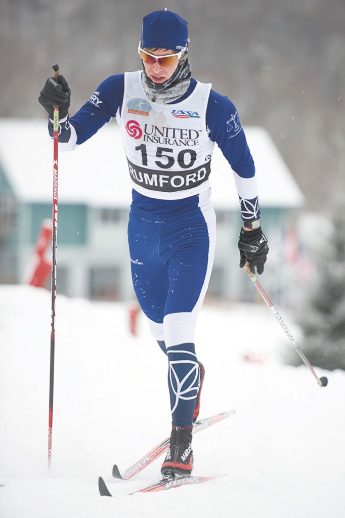 STRONG FINISH: Welly Ramsey of New Sharon finished 13th with a time of 1 hour, 28.49.3 minutes in the 30K race at the U.S. Cross Country Championships on Friday in Rumford.