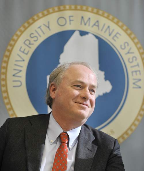 James H. Page was named chancellor of the University of Maine System in 2014.