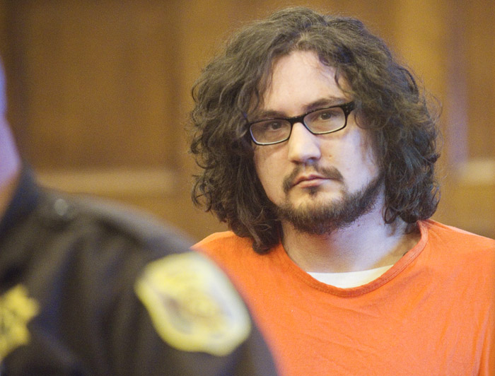 A March 16, 2011, photo of Chad Gurney at his sentencing for the murder of Zoe Sarnacki.