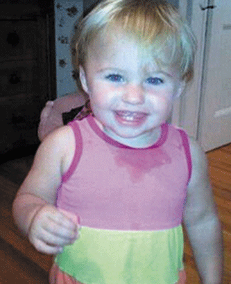 Ayla Reynolds was 20 months old when she was reported missing from her Violette Avenue home on Dec. 17. She was last seen wearing green one-piece pajamas with the words “Daddy’s Princess” printed on them. A $30,000 reward has been offered for information that leads investigators to Ayla. State Police are asking that tips be directed to them at 207-624-7076.