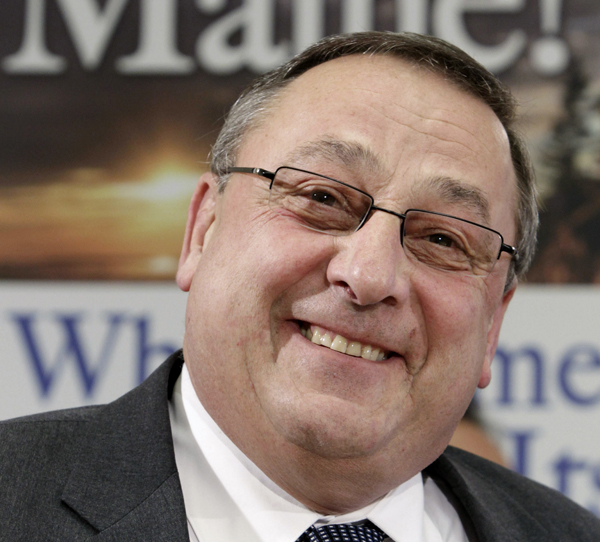 Gov. Paul LePage is in Washington this weekend for the National Governors Association's winter meeting.