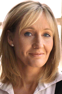 An undated photo of British author J.K. Rowling.