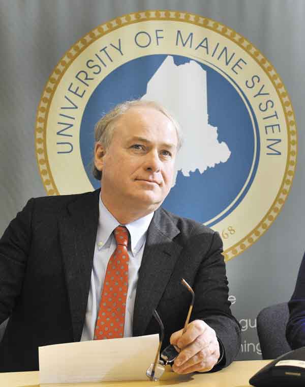 THE CHOICE: James H. Page was appointed as chancellor of the University of Maine System on Thursday morning in Portland. Page, 59, is the first Maine native and the first alumnus of the university system to take the job overseeing the state’s seven universities. He will replace retiring Chancellor Richard Pattenaude on March 20.