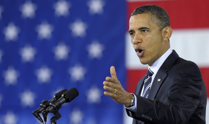 President Obama will visit Maine in March and hold two fundraisers.
