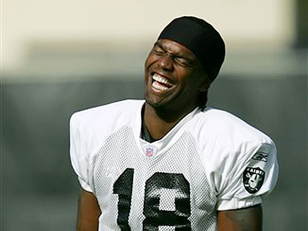 Randy Moss has 954 catches for 14,858 yards and 153 TDs in his 13-year career, which included a stint in the Bay Area with the Oakland Raiders in 2005 and '06 where he produced little on the field. His best season came with the Patriots in 2007, when he caught 98 passes for 1,493 yards and a single-season record 23 touchdowns in helping New England to a 16-0 regular-season record.