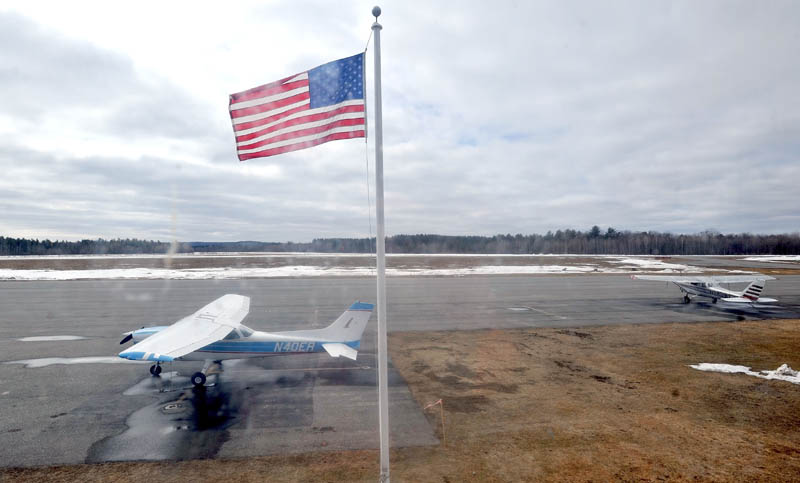 FISCAL WOES; The Central Maine Airport in Norridgewock is in the middle of major runway renovations and is considering borrowing money from the town's general fund.