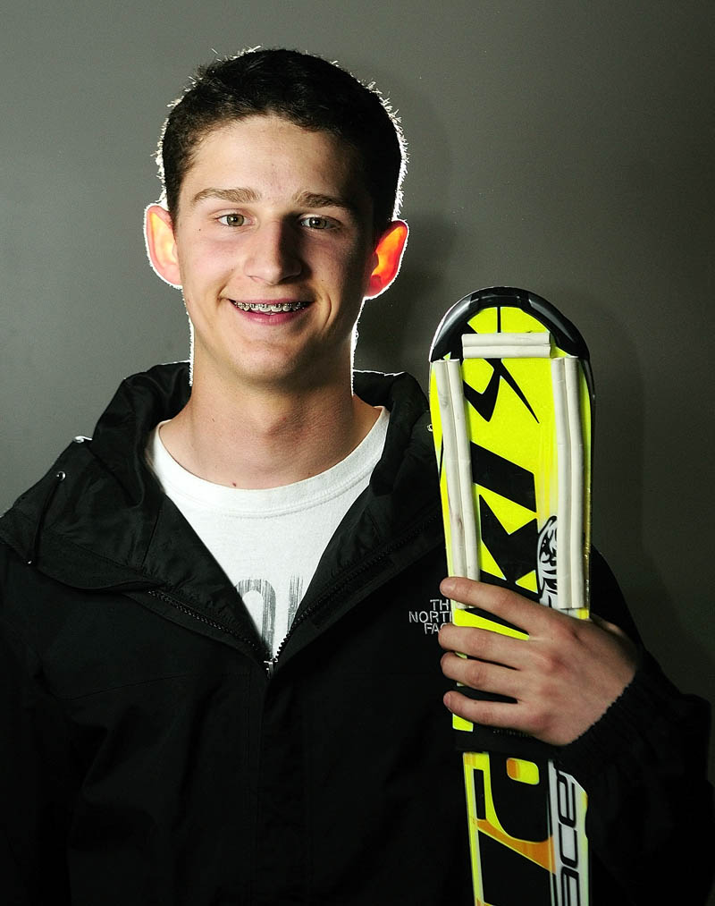 Kennebec Journal Boys Alpine Skier of the Year Alec Daigle
