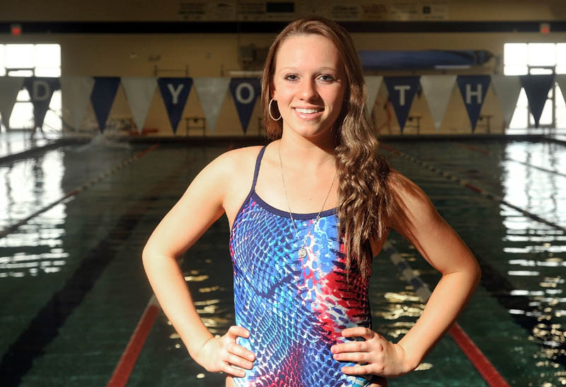 Messalonskee High School senior Lindsey Prelgovisk is the Morning Sentinel Girls Swimmer of the Year.