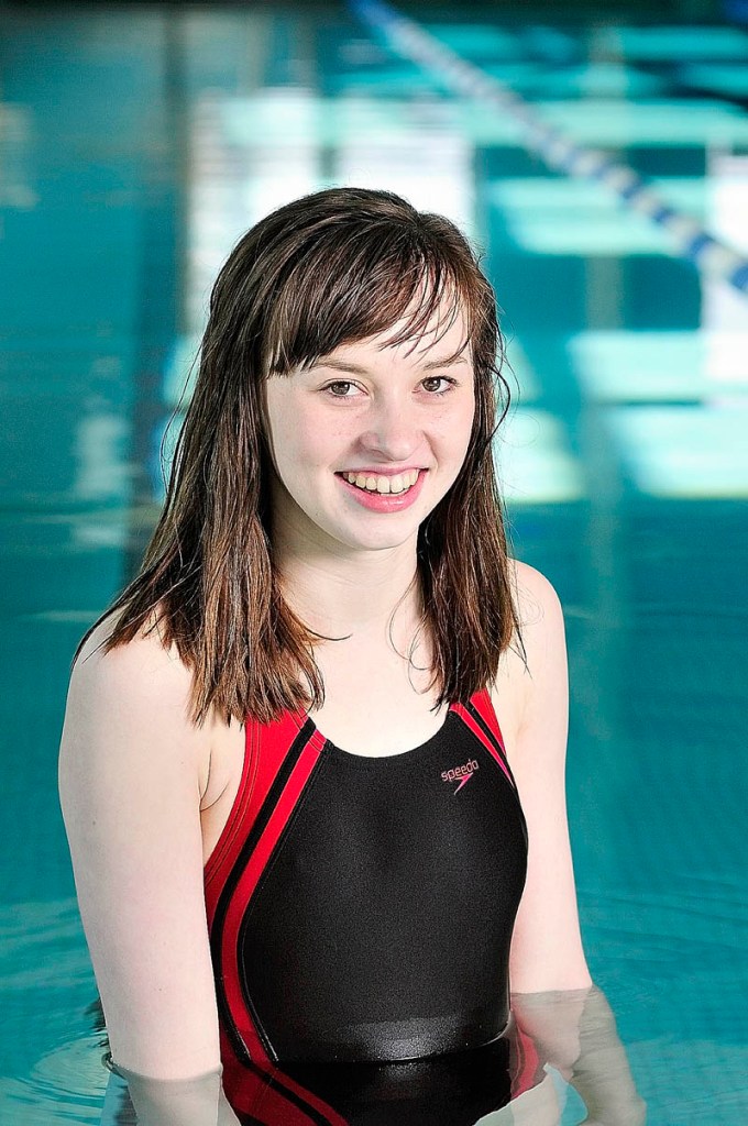 Cony's Victoria Webber is the 2012 swimmer of the year.
