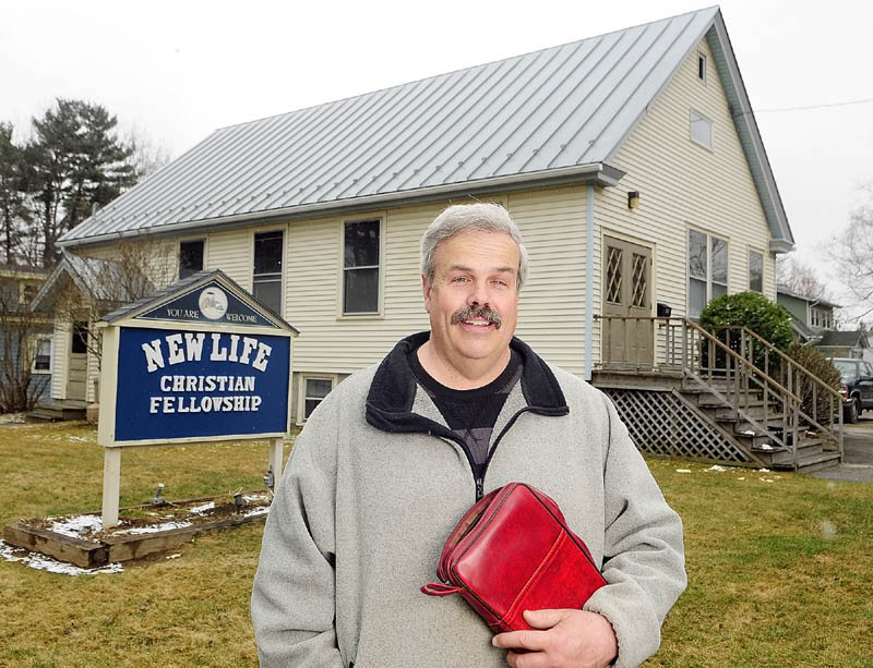 The Rev. Paul Dibden is the pastor of New Life Christian Fellowship in Augusta. The group recently moved to a building at the corner of Sewall and King Streets in Augusta.