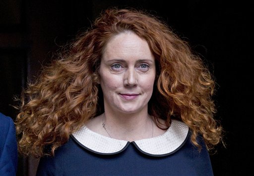 Rebekah Brooks, 43, former chief executive of News International, leaves the High Court in London on May 11 after giving evidence.