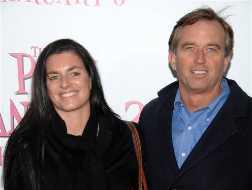 Robert F. Kennedy Jr. and Mary Richardson Kennedy arrive at a movie premiere in New York in this 2009 photo.